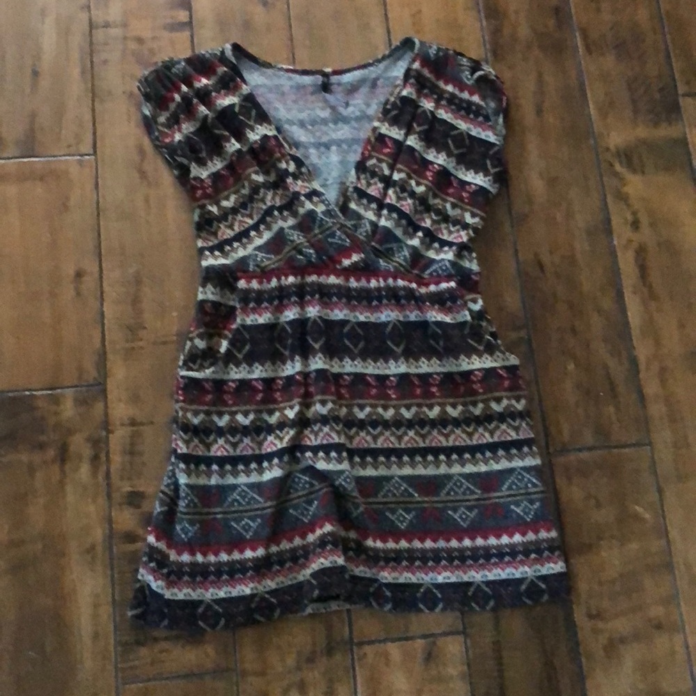 Fall Patterned Dress